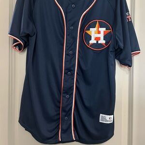 Houston Astros Navy Baseball Jersey
